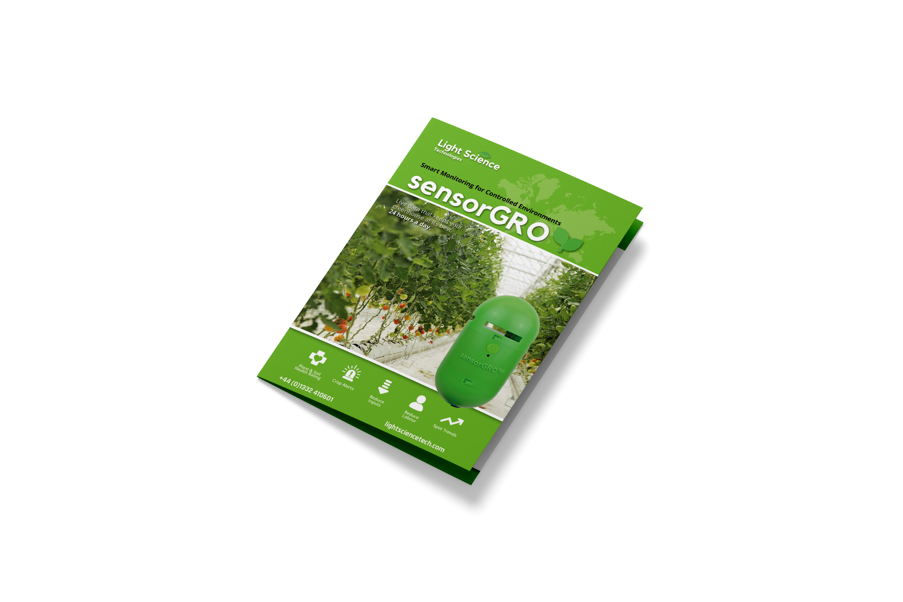 sensorGROW CEA Brochure – Monitoring and Environmental Control for Greenhouses & Vertical Farms